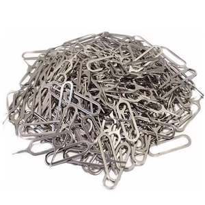 1000 pz/sacchetto Ago universale per l'eliminazione dello slot SIM, strumento di apertura per iPhone, iPad, <span class=keywords><strong>Samsung</strong></span> e telefoni <span class=keywords><strong>cellulari</strong></span> - Product Image 2