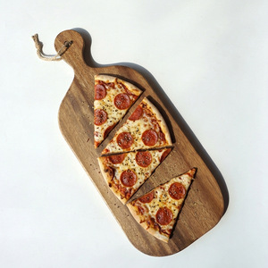 Walnut Wood Chopping Board Irregular Shape Durable Steak <b>Plate</b> For Party Home Kitchen Use - Product Image 1