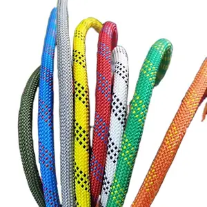 6mm 100m arboriste réfléchissant dynamique renforcé nylon polyester gym camping cordes d'escalade