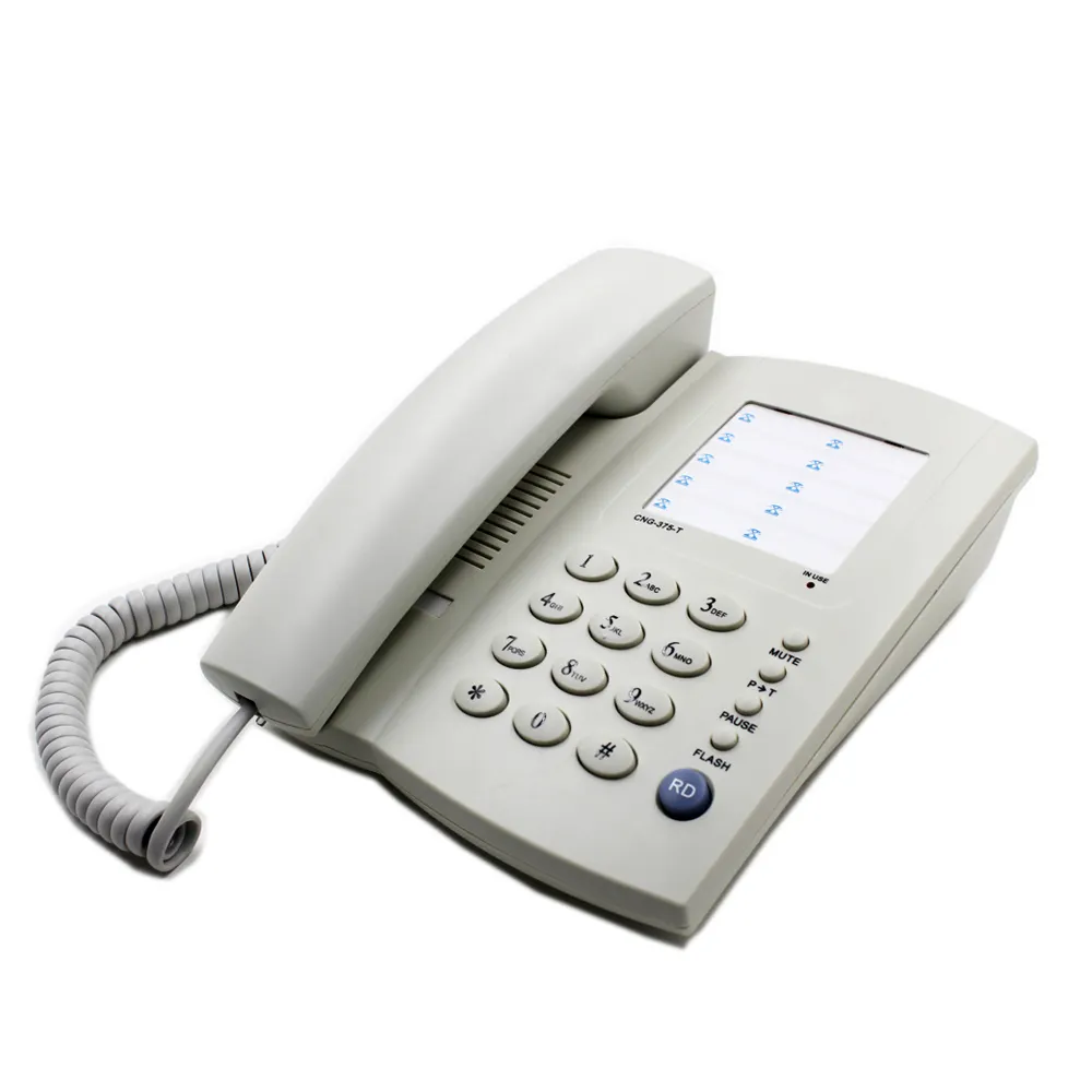 Apk telefone fixo linha única, melhor venda, iluminação de landline, escritório, uso doméstico
