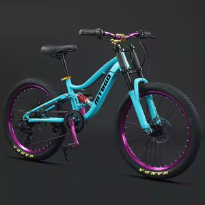 Vélo de montagne 21 vitesses pour hommes, prix d'usine, acier/alliage d'aluminium, suspension intégrale, freins à disque, jantes en fibre de carbone, roues de 20 pouces, 200 kg - Product Image 4