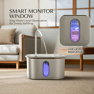 Fontanella Automatica per Animali Domestici da 3,2L in Acciaio Inox, Ciotola per Bere per Cani e Gatti con Sistema di Filtrazione Profonda, Sicura per Animali Domestici - Product Image 5