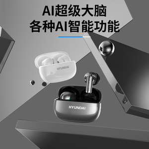หูฟังบลูทูธไร้สาย Hyundai Y10 พร้อมหน้าจอสัมผัส ระบบแปลภาษา AI แบบหลายภาษา หูฟังอัจฉริยะแบบสวมใส่ได้ - Product Image 4