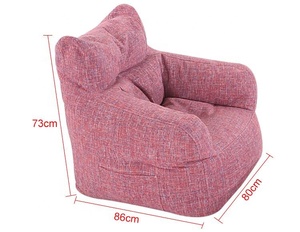 Copertura per Poltrona Sacco Lazy Sofa Imbottita in Schiuma Accessori per Arredamento Interno per Dormitorio EPP o EPS Senza Imbottitura - Product Image 5