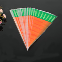 2025 Usine Stock Carotte Triangle Sac pour La Cuisson Emballage Secure Bull Sucre Biscuit Bonbons Sac