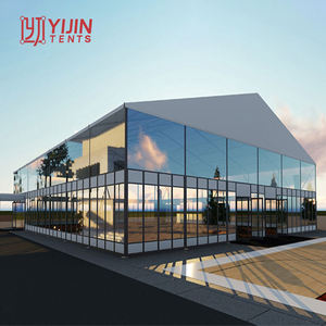Custom 10x30m 15x20m 15x30m large outdoor wind resistance exhibition <b>tent</b> event trade show <b>tent</b> supplier - Product Image 6