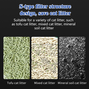 80L APP-Controlled Smart <strong>Cat</strong> Litter Box with Automatic Self-Cleaning Easy Clean PP Material for <strong>Cats</strong> &amp; Litter Dogs - Product Image 5