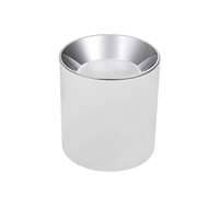 Sannce — plafonnier LED moderne à design nordique, luminaire décoratif de plafond, lumière à intensité réglable, en acrylique, disponible en blanc, noir et argent, 0-10V, 20W