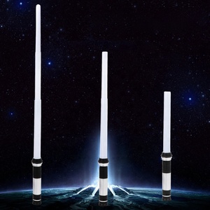 2 packs de <span class=keywords><strong>sabre</strong></span> lumineux à LED pour enfants Cosplay jouet en plastique à double lame extensible avec <span class=keywords><strong>laser</strong></span> sonore coloré pour enfants - Product Image 5