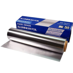 Foglio di <span class=keywords><strong>Alluminio</strong></span> per Alimenti 8011 di Grado Alimentare, Rotolo da 7,5m, Carta da Forno, Carta <span class=keywords><strong>Alluminio</strong></span> Arrotolata per Cucina, Personalizzabile in Scatola Colorata - Product Image 1