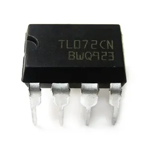 New Original integrated circuit TL072CP DIP8 TL072CP IC DIP TL072CN TL072 IC Electronic Component BOM LIST Original TL072