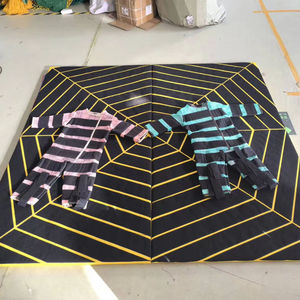 Trampolín Interactivo Personalizado con Diseño de Telaraña, Atracción Comercial para Parques de Diversiones Interiores y Exteriores - Product Image 3