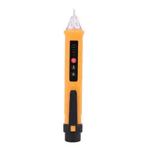 디지털 AC/DC 개인 안전 전압 감지기 스마트 비접촉 테스터 펜 미터 12-1000V 전류 전기 센서 테스트 연필