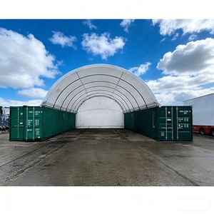 Carpas de Almacenamiento Impermeables de Doble Estructura 40*40, Contenedores de Almacenamiento de PVC, Refugios para Almacenamiento, Carpa de Almacenamiento Resistente - Product Image 2