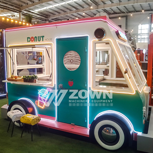 Mobile Multi-functional Food Cart with Customizable Kitchen for Crepes <b>Waffles</b> Pizzas Hot Dogs and Iced Coffee for Sale - Product Image 5