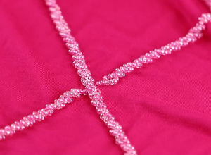 ジャージーファブリックショール手作り石スカーフ美しいビーズ付きイスラム教徒女性用ヒジャーブ - Product Image 2