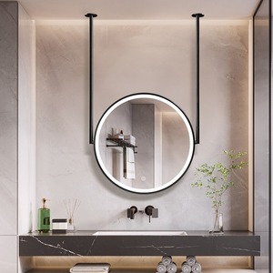 Espejo de Baño con Marco de Aleación de Aluminio e Iluminación LED Inteligente <span class=keywords><strong>INTERLAN</strong></span> BLM8061, Antivaho, Estilo Contemporáneo, Gran Venta - Product Image 2