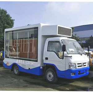 Écran de publicité mené mobile extérieur p10/véhicule/fourgon/<span class=keywords><strong>remorque</strong></span>/affichage mené par camion monté - Product Image 2