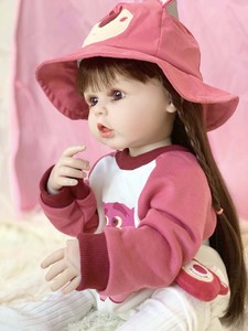 <span class=keywords><strong>Muñeca</strong></span> Reborn de Cuerpo Completo, Bebé Reborn con Cabello Rubio, Mini Juguete Realista, Bebé Reborn de Silicona Realista - Product Image 6