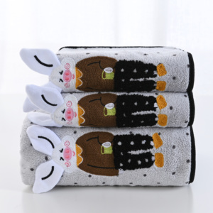 Bán Buôn 35*75Cm Trẻ Em Của Phim Hoạt Hình Thêu Khăn Tắm Mềm Thấm Nhiệt Chăn Cho Trẻ Em Và Mẫu Giáo Sử Dụng - Product Image 4