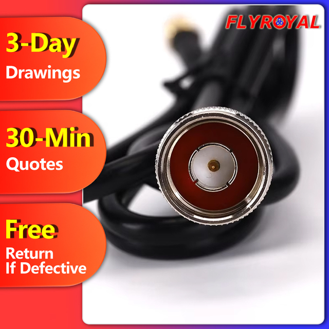 High Quality RF Coaxial Cable Factory Customized SMA Female to N Connector Communication Cables