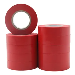 Factory sales Vinyl Red Electric High flame retardant insulation Home improvement pvc material Outdoor tape