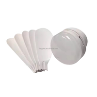 Lustre Plafonnier à Ventilateur 5 Pales de 520 mm, 3 Vitesses, 3000-6500K, 10W, Ampoule Incluse