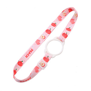 Nylon đàn hồi khóa thân thiện với môi thời trang tùy chỉnh xách tay chai Nước Dây Đeo Ấm đun nước dây buộc cho trẻ em người lớn sử dụng ngoài trời - Product Image 6