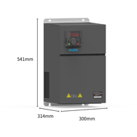 Variador de Frecuencia EC6000 Trifásico 380V 55kW, Inversor de Frecuencia AC, VSD, VFD