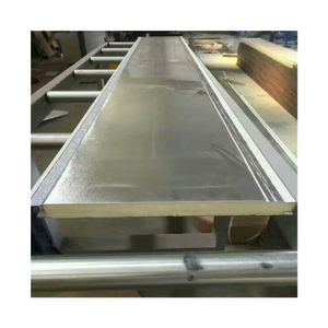 मध्य-सदी आधुनिक polyurethane फोम इन्सुलेशन पैनलों संरचनात्मक 12mm अछूता दीवार पैनल धातु नक्काशीदार सैंडविच पैनल - Product Image 6
