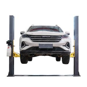 CE disetujui 4000kg 5000kg 8800 10000 LBS pengangkat kendaraan hidrolik listrik pelat lantai mobil lift 2 kolom dua Angkat Mobil - Product Image 1