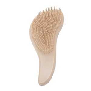 Cepillo de Silicona ABS con Dientes Anchos para Desenredar, Masajeador de Cuero Cabelludo, Cepillo para Champú para Cabello Húmedo, Seco y Rizado - Product Image 2