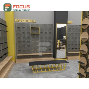 Professional Shop Interior Metal Wall Display Unit Installation Service Franchise Clothing Store - Product Image 5