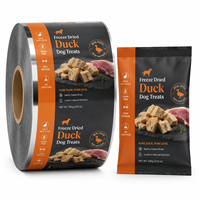 Film d'emballage laminé haute barrière imprimé sur mesure pour sachets de poudre de compléments nutritionnels pour chiens et chats