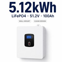 Kit Solaire Hors Réseau Complet 5.12kWh avec Batterie LiFePO4 – Approvisionnement en Gros pour l'Électrification Rurale et les Projets Résidentiels – Distributeur