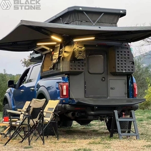 Người cắm trại cho xe bán tải bật lên lớn UTR cắm trại trượt xe tải Caravan trượt trong nhôm poptop với Slide trong chọn di động xe bán tải cắm trại - Product Image 3