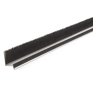 Spazzola scorrevole della striscia del livellatore del bacino di carico di tenuta della porta di vetro del Garage dell'otturatore del rullo della lega di alluminio dell'hotel personalizzato - Product Image 6