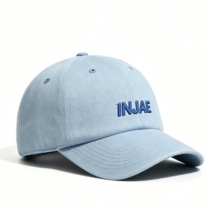 Casquette de baseball décontractée bleu clair avec broderie 3D, légère et respirante, idéale pour le golf, la randonnée et le streetwear - Product Image 2