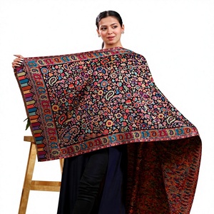 Solid <b>Wool</b> Blend Women's Long Winter Shawl & Scarf <b>Wrap</b> Daily Wear Custom Logo Durable Windproof - Product Image 6