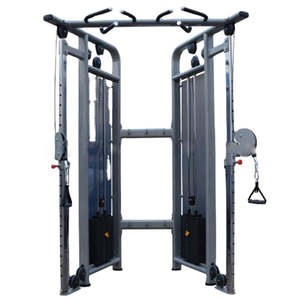 Système de <span class=keywords><strong>poulie</strong></span> double réglable Fitness <span class=keywords><strong>Cage</strong></span> Multi-Functional Smith Machine Cable Crossover-Commercial Bodybuilding Back Training - Product Image 2