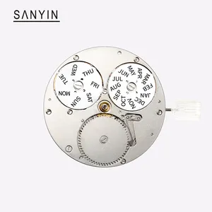 RTS Men's Mechanical Watches Parts Modified NH35 Movement Frequency 21600 Jewel Bearing 24 Complex Function Movement