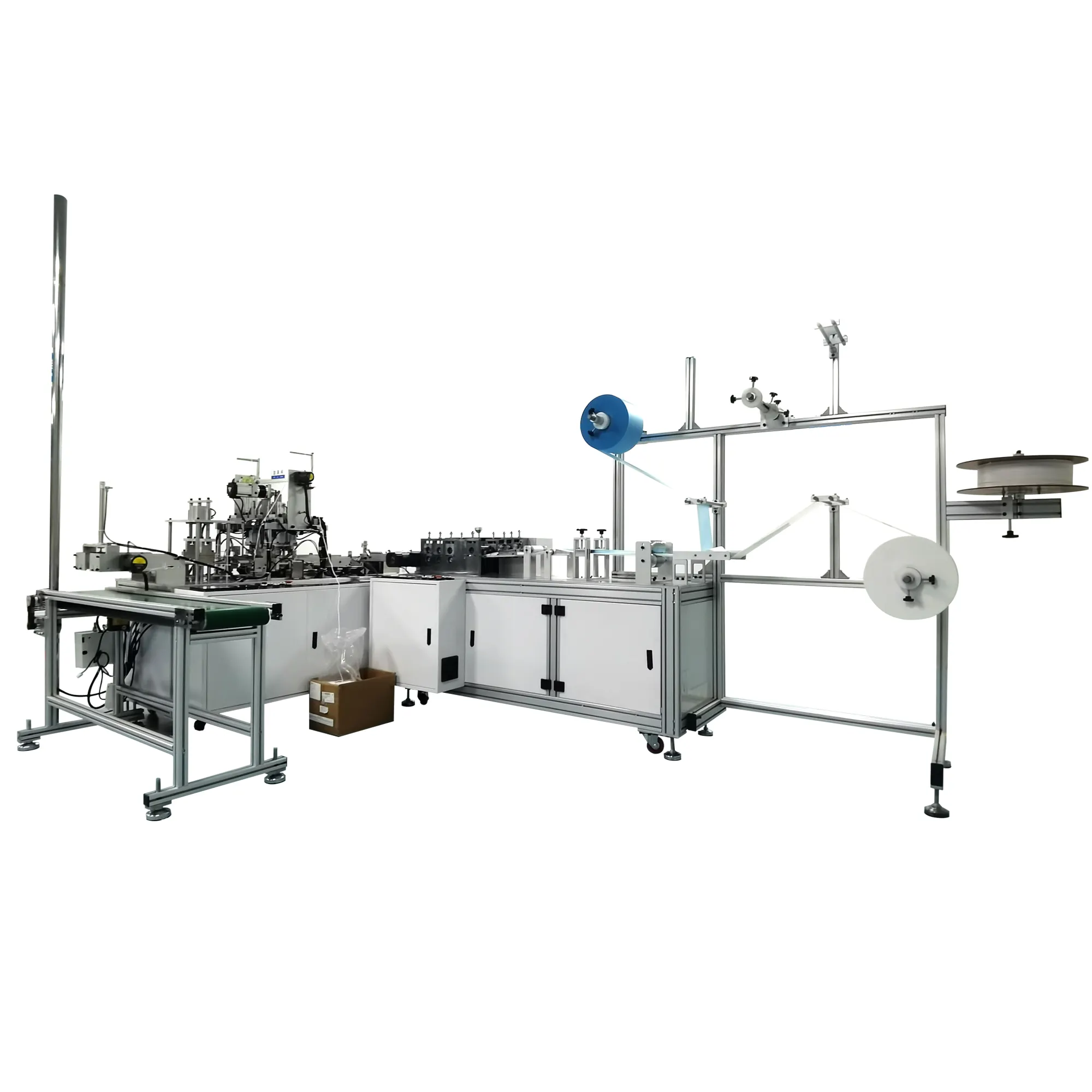 Fully Automatic disposable medical mask making machine production line For 3ply Mask