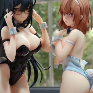 En Stock 30cm Ensoutoys Black Bunny Aoi White Bunny <span class=keywords><strong>Natsume</strong></span> Pvc muñecas juguetes Anime dibujos animados acción juguete coleccionables regalo de cumpleaños - Product Image 6