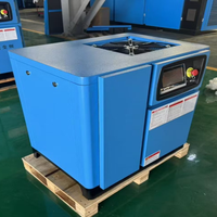 Compresseur d'air à vis stationnaire à vitesse variable 20HP 15kW avec séparateur d'huile externe, refroidissement par air, fonctionnement silencieux