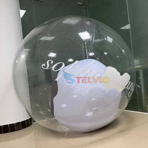 <span class=keywords><strong>Promotion</strong></span> Sale Outdoor Aufblasbarer klarer Ballon Dekoration Kunden spezifische Riesen werbung Transparenter aufblasbarer Ballon - Product Image 3
