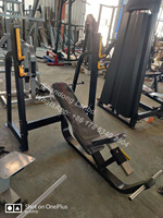 Banc incliné pour musculation, équipement de fitness commercial, entraînement de force et de puissance, machine à plaques