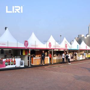 Tente de jardin de qualité supérieure 6x6m à toit haut <span class=keywords><strong>pour</strong></span> événements polyvalents - Product Image 5