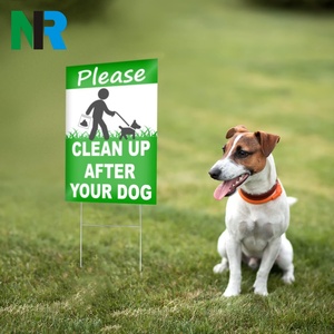 Wholesale Custom Printed Advertising Billboard 2mm-10mm <b>Thick</b> PP Board <b>Plastic</b> <b>Sheets</b> with H-Metal Stakes Yard Signs - Product Image 4
