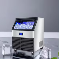 Industrial/Comercial 100kg 220P Big Ice Tube Maker 50kg Capacidad de almacenamiento Emerson Fusheng Bristol Compresores Motor Core