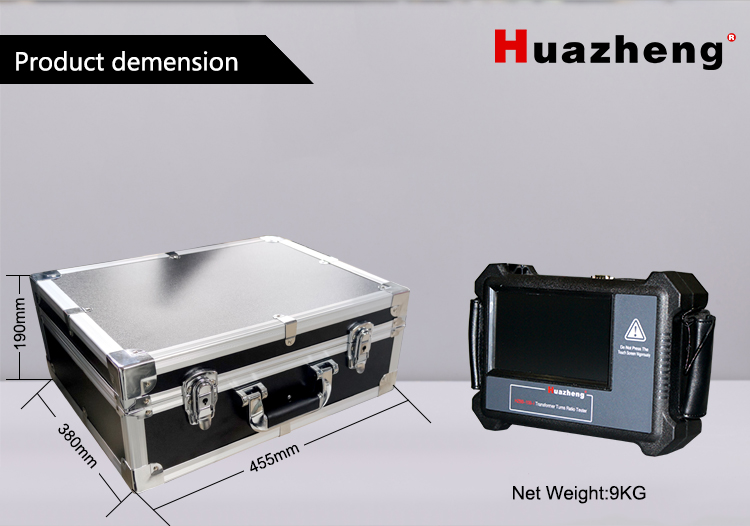 Máy Biến Áp Điện Huazheng Tỷ Lệ Lần Lượt Thử Nghiệm Thiết Bị Kiểm Tra Máy Đo Ttr Di Động